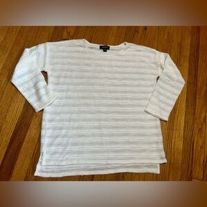 Karen Kane Lightweight Sheer Pullover Sweater Top  Size Large